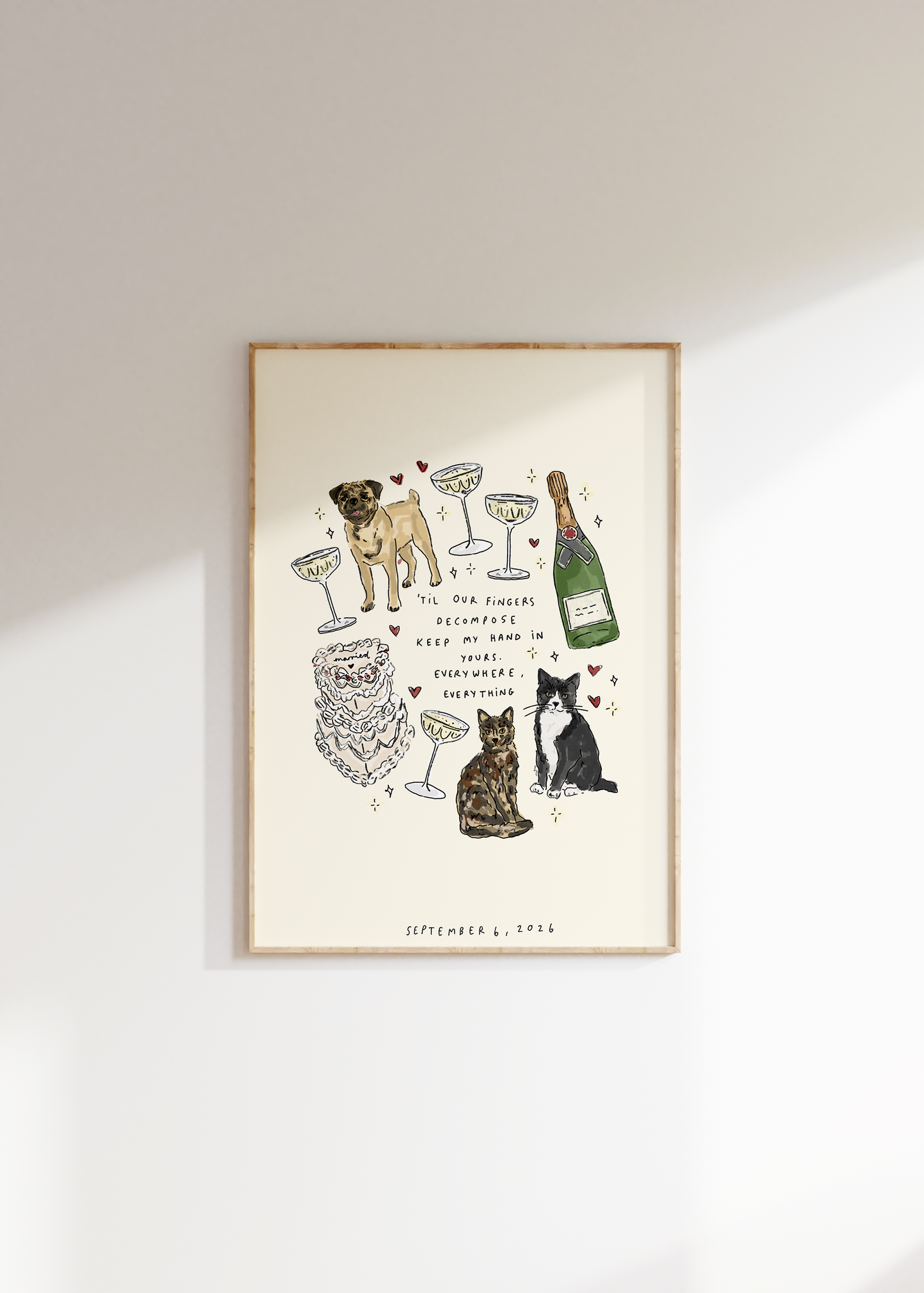 Custom A3 Print - Julie