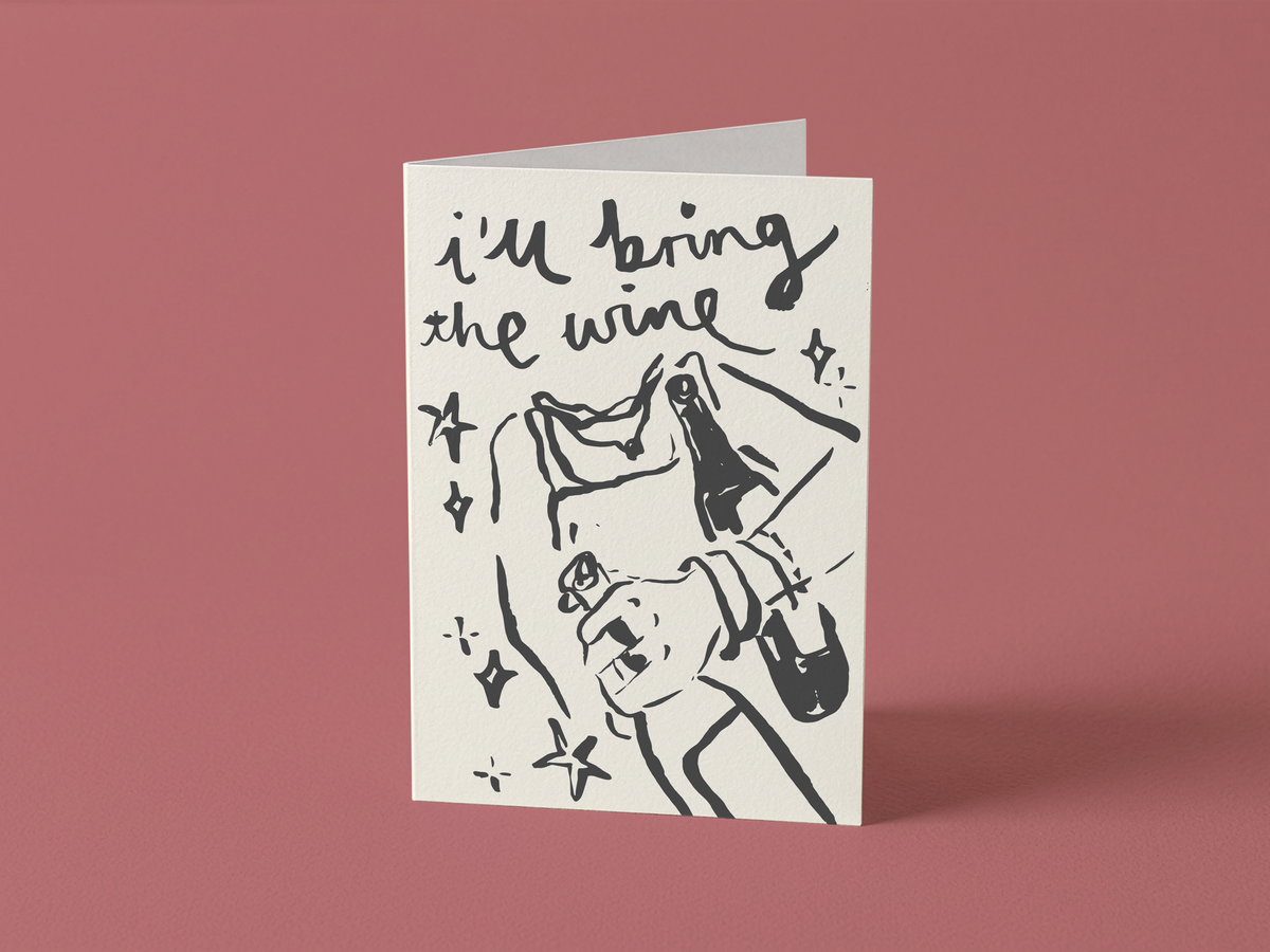 I'll Bring The Wine Card