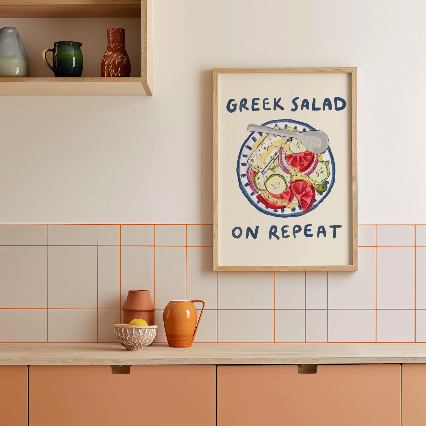 Greek Salad On Repeat