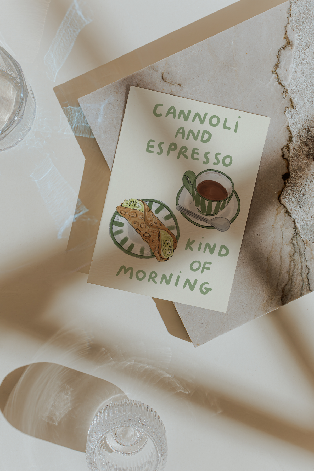 Cannoli and Espresso Kind Of Morning
