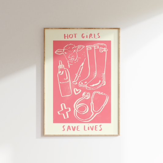 Hot Girls Save Lives - Farm Vets