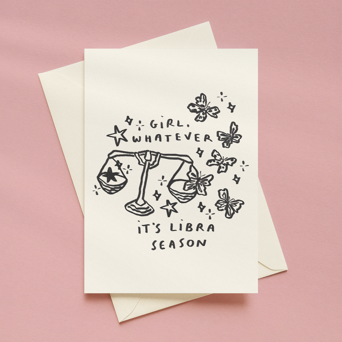 Libra Season Card