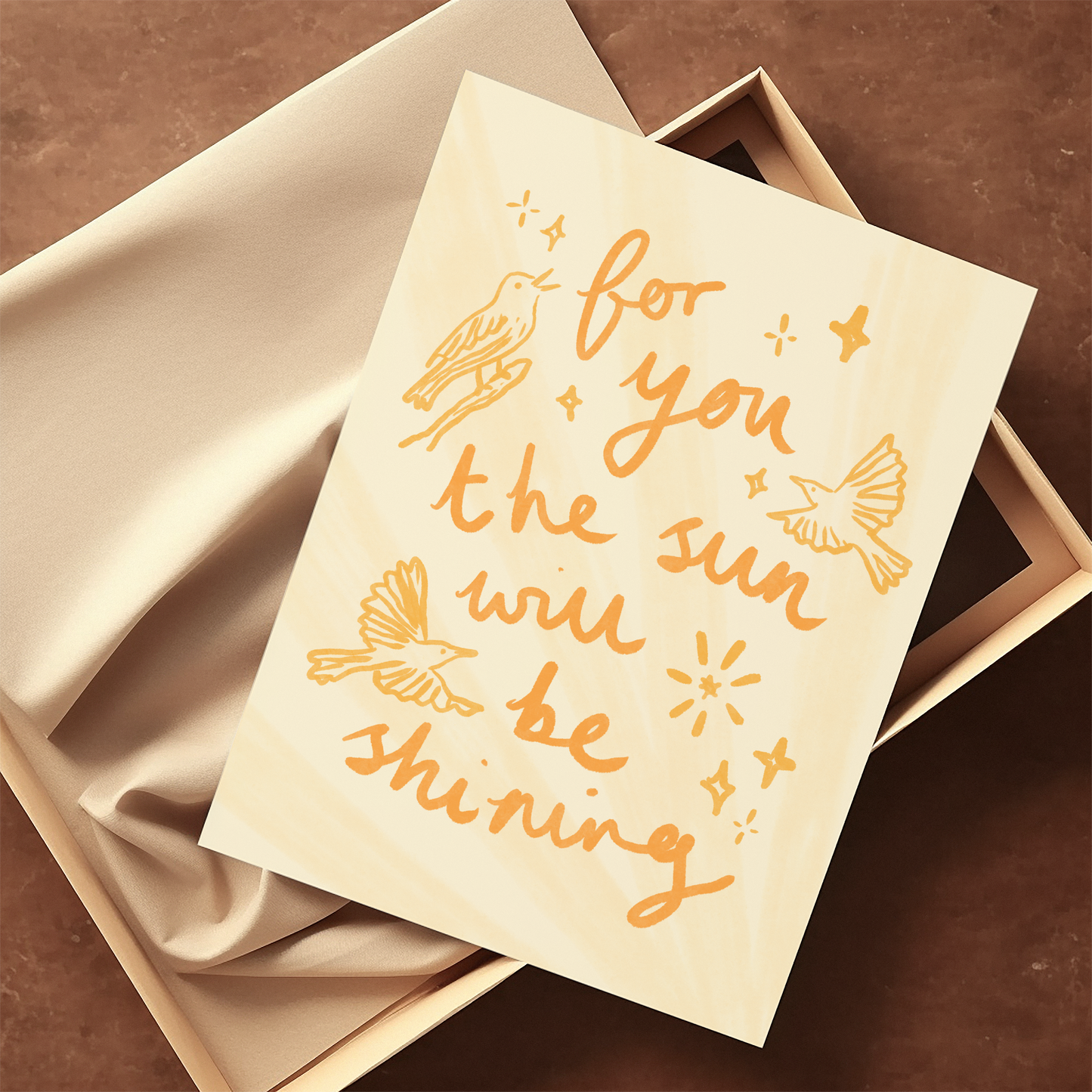 For You The Sun Will Be Shining
