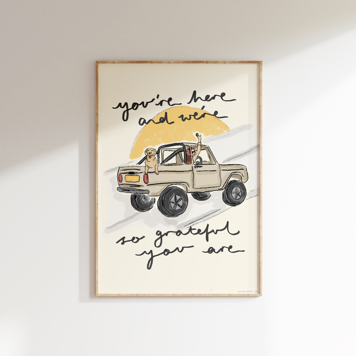 You're Here, And We're So Grateful You Are