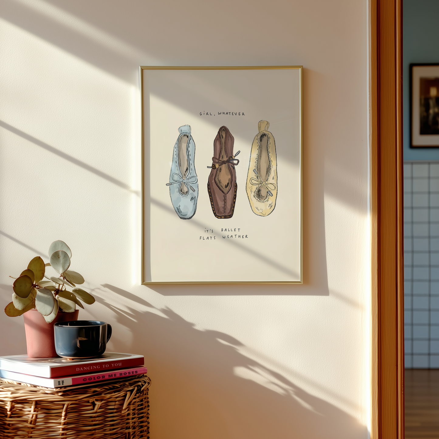 Girl, Whatever. It's Ballet Flats Weather