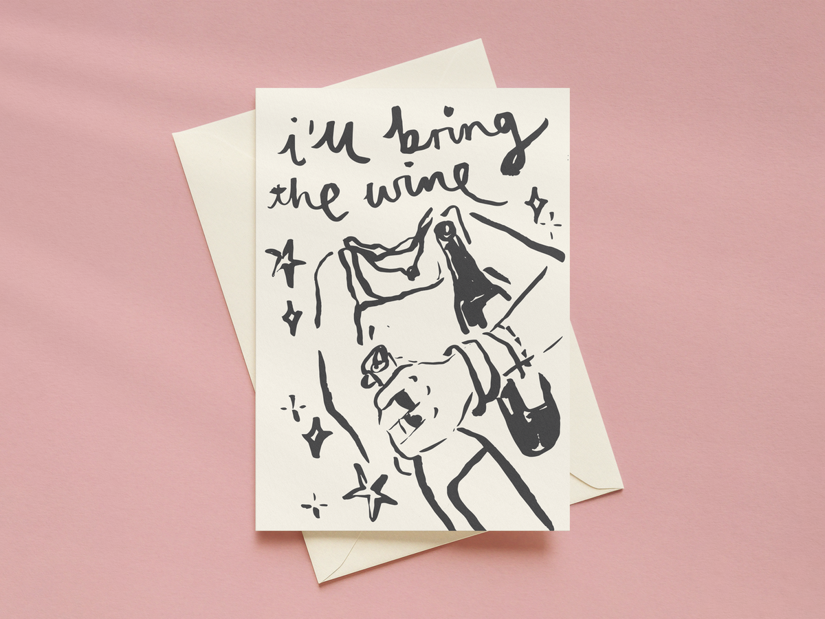 I'll Bring The Wine Card