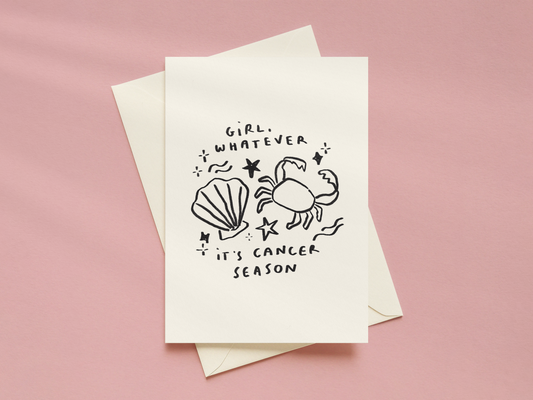 Cancer Season Card