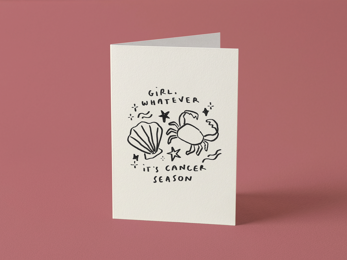 Cancer Season Card
