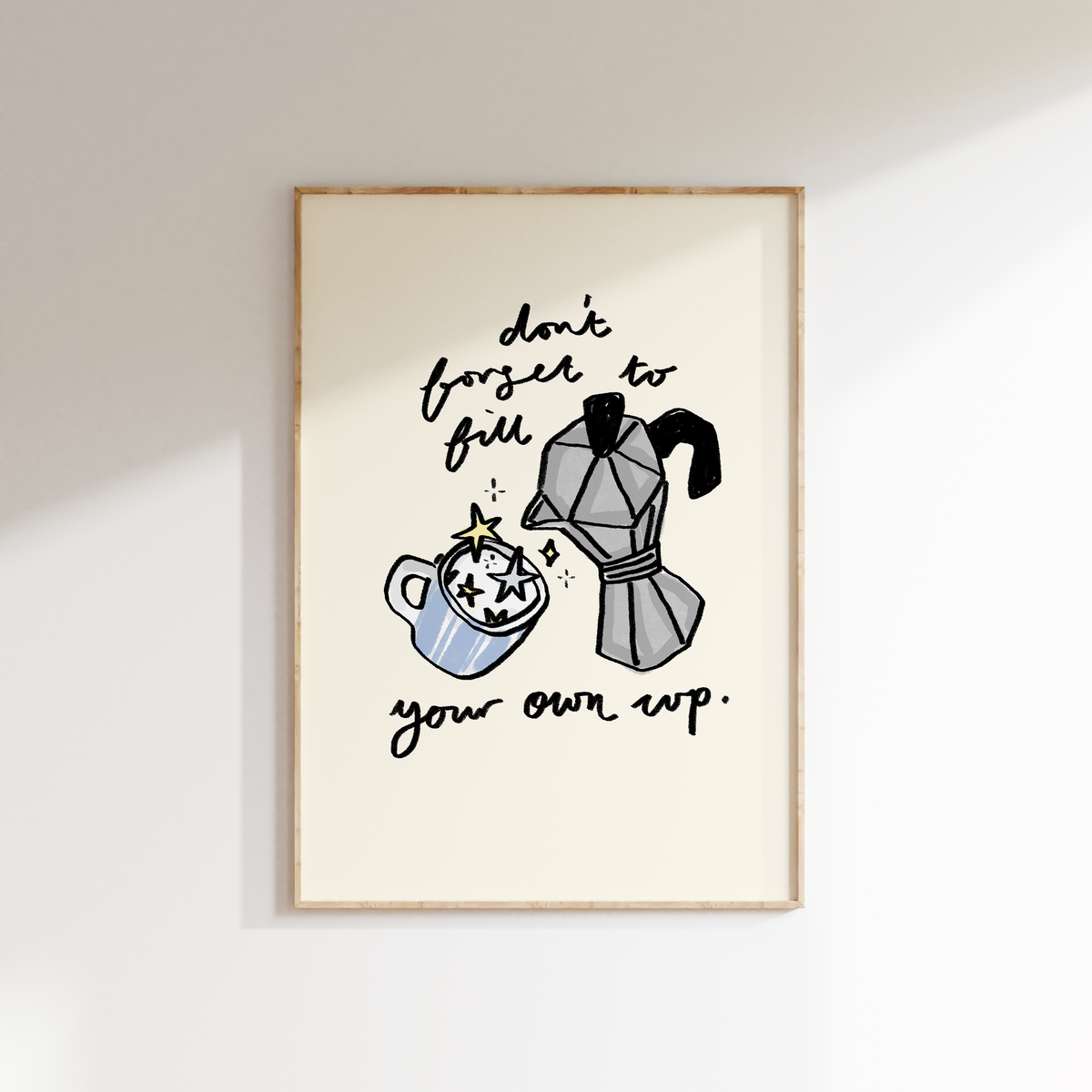 Don't Forget To Fill Your Own Cup