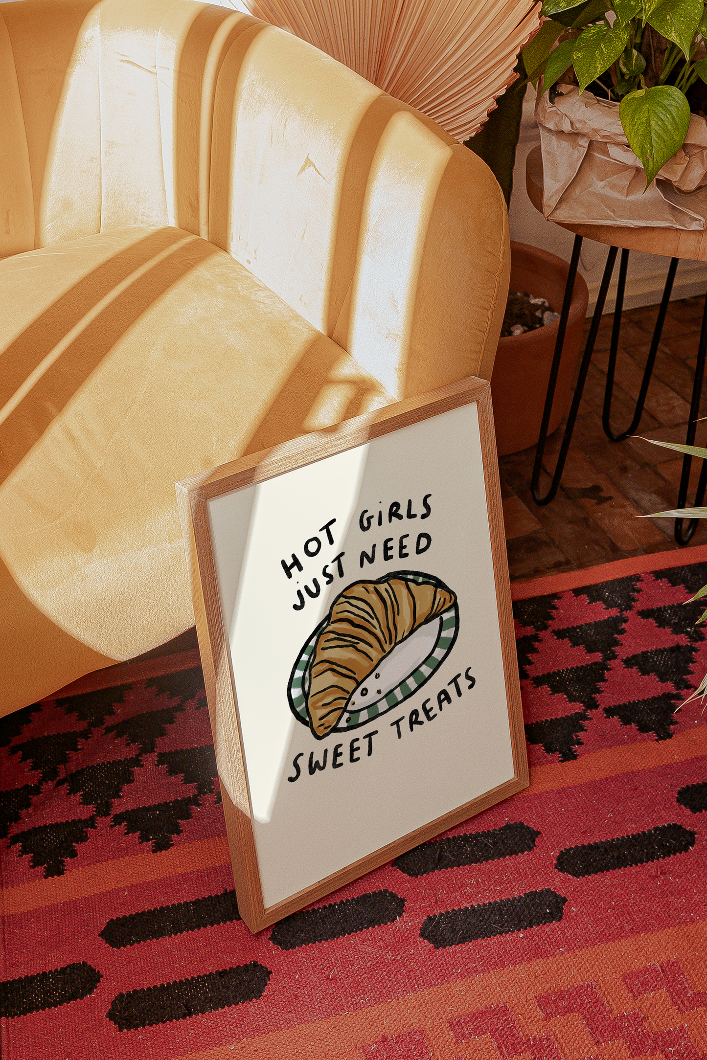 Hot Girls Need Sweet Treats - Croissants