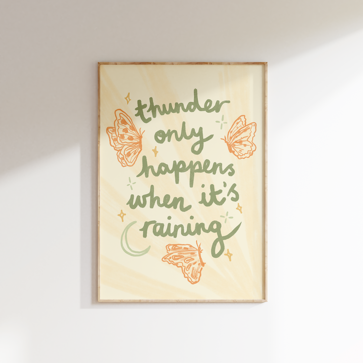Thunder Only Happens When Its Raining