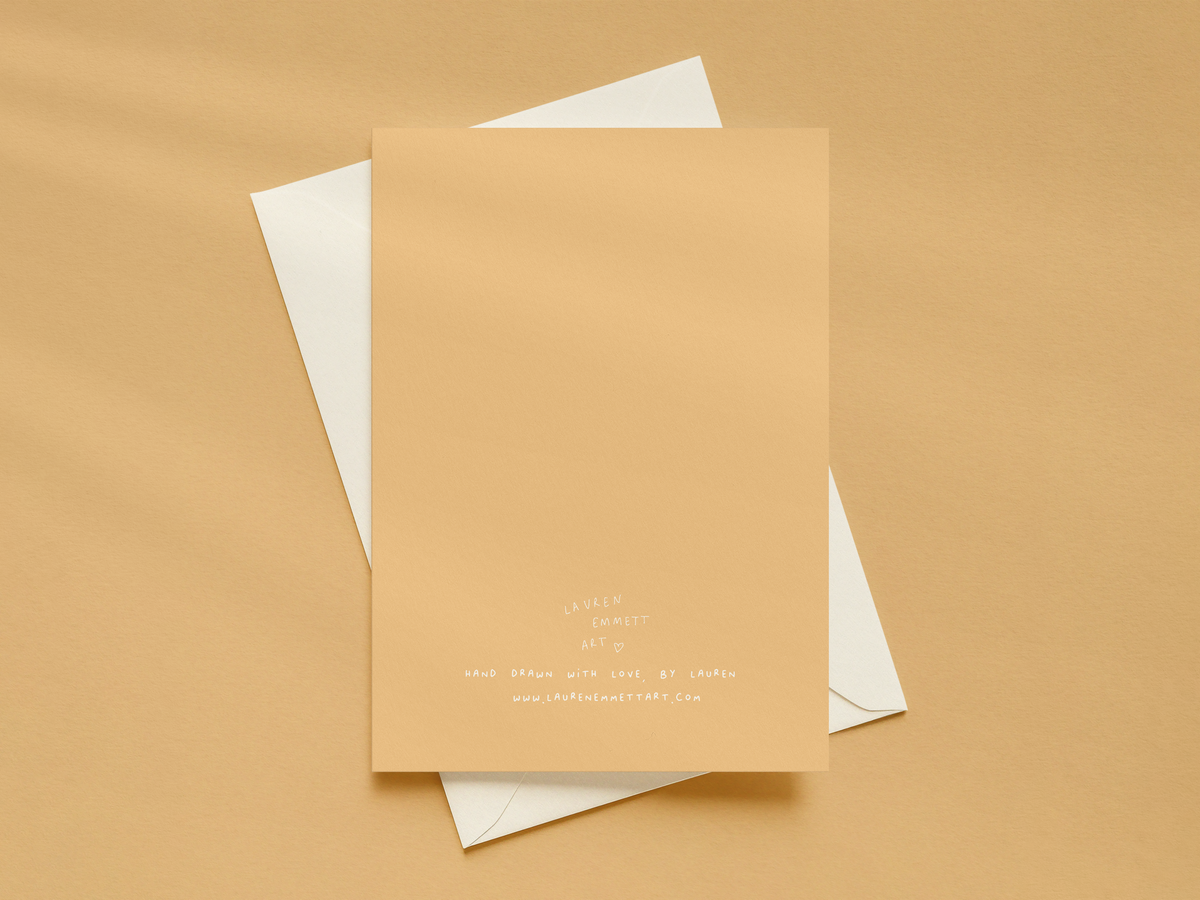 Disco Orange Card