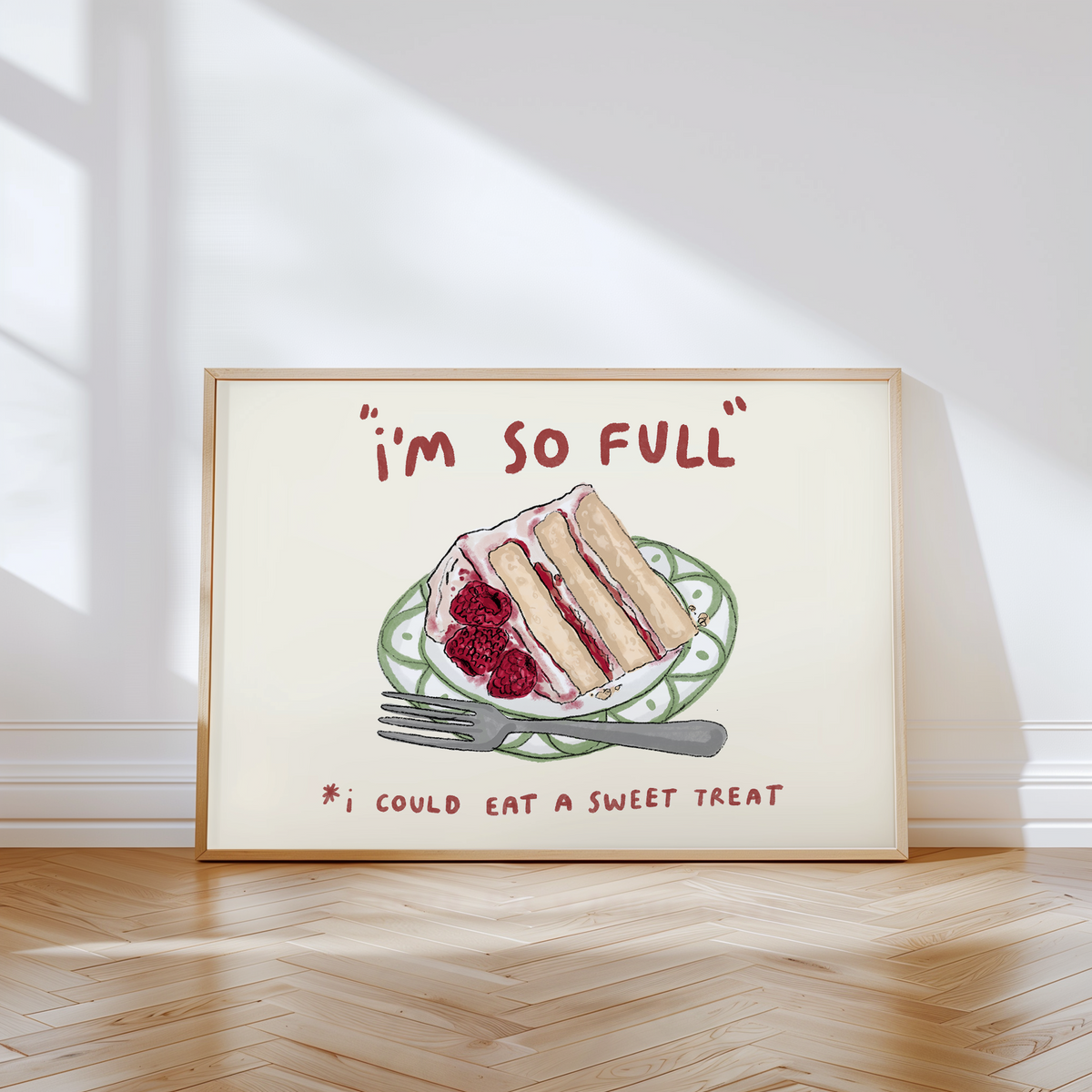 I'm So Full I Could Eat A Sweet Treat