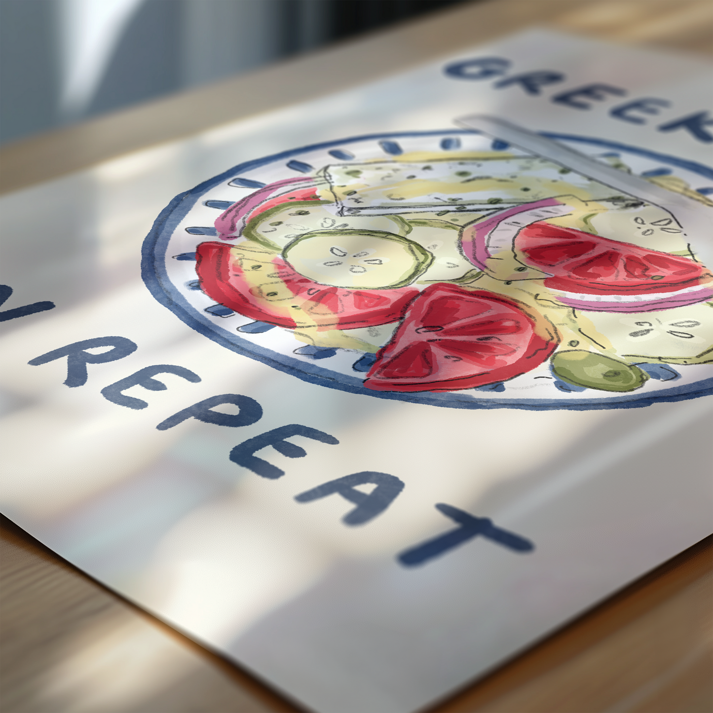 Greek Salad On Repeat