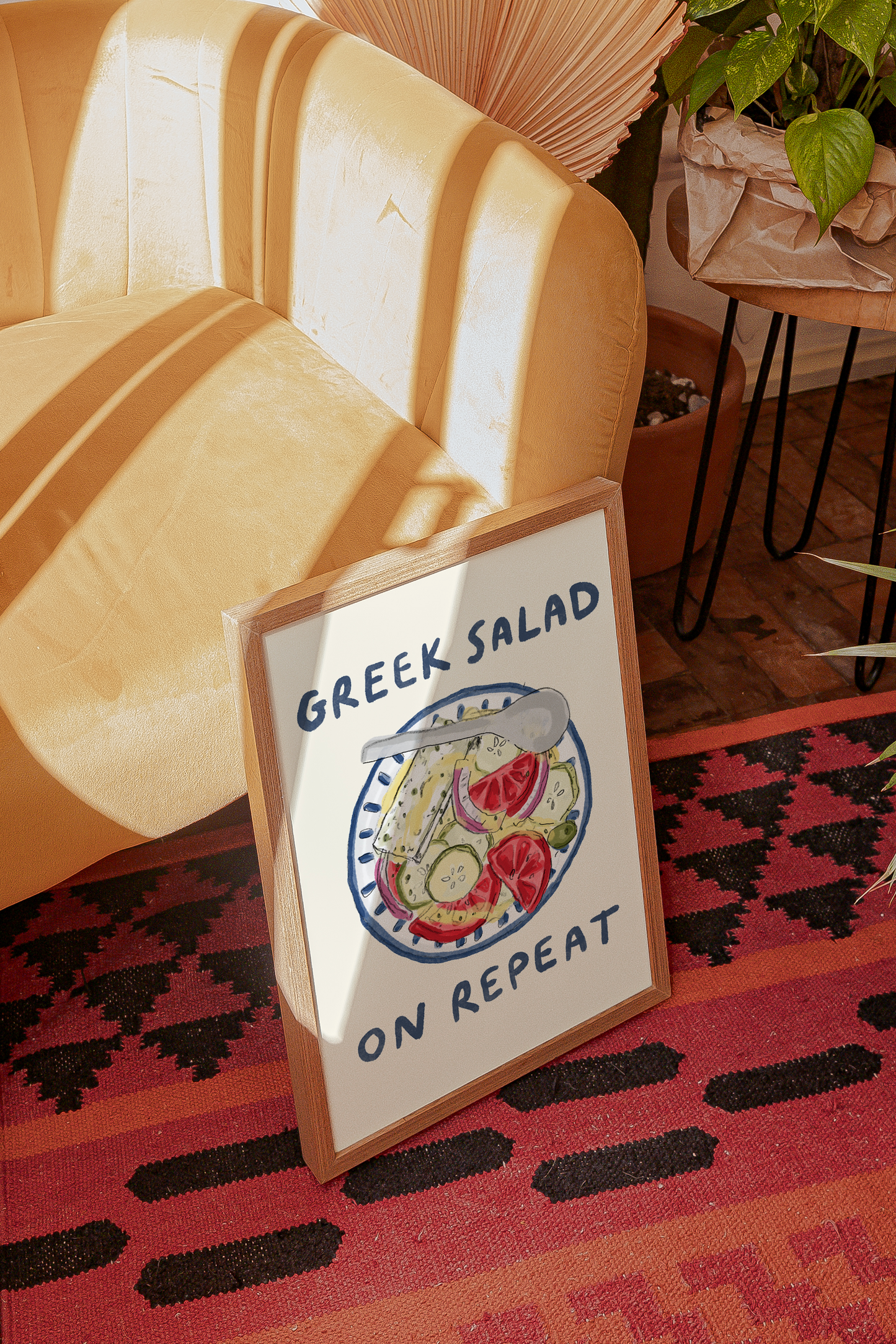 Greek Salad On Repeat