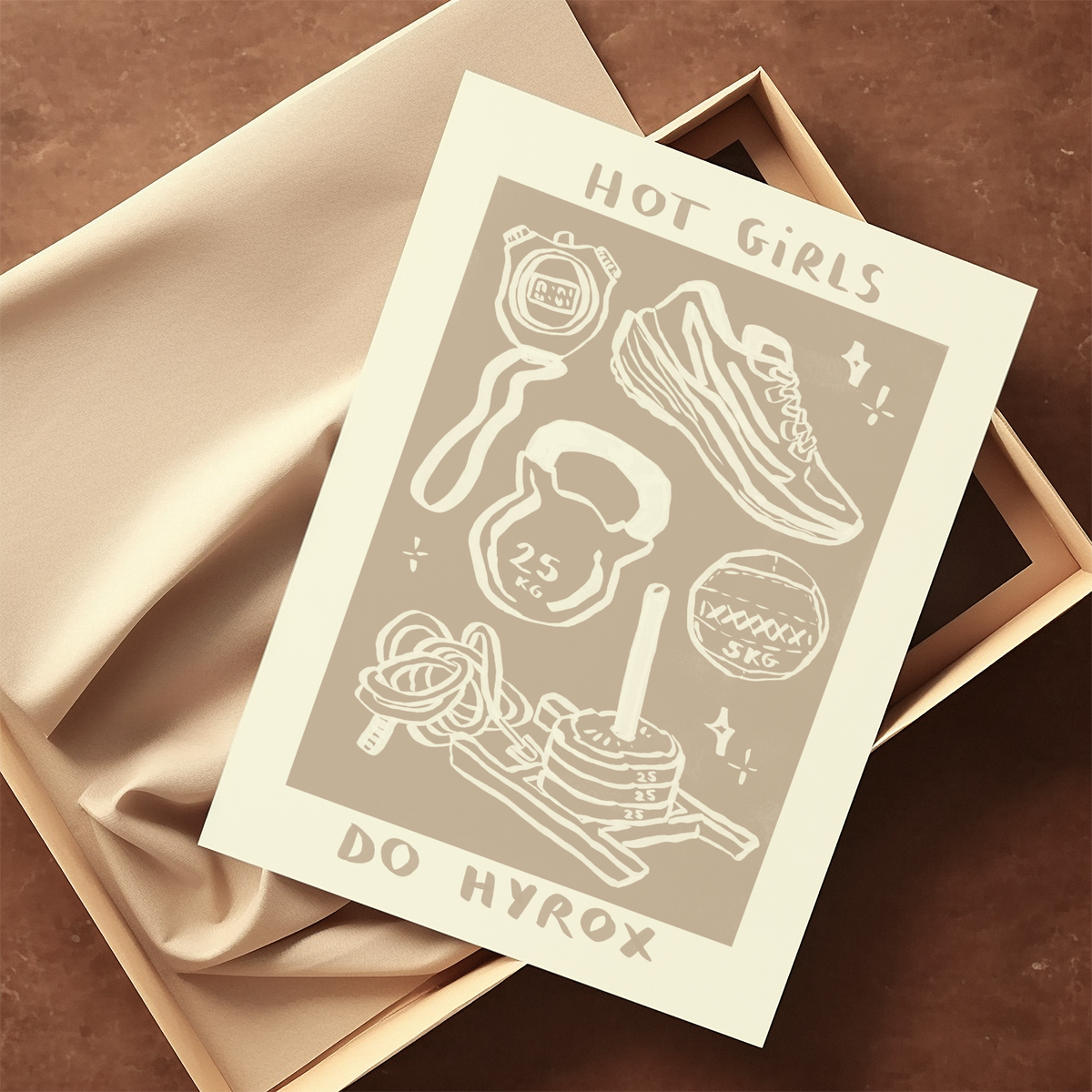 Customisable Hot Girls Do Hyrox