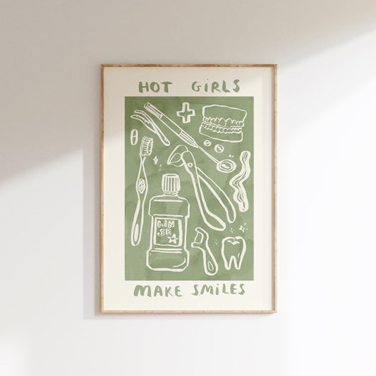 Hot Girls Make Smiles - Dentist
