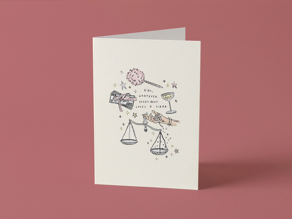 Everybody Loves A Libra Card