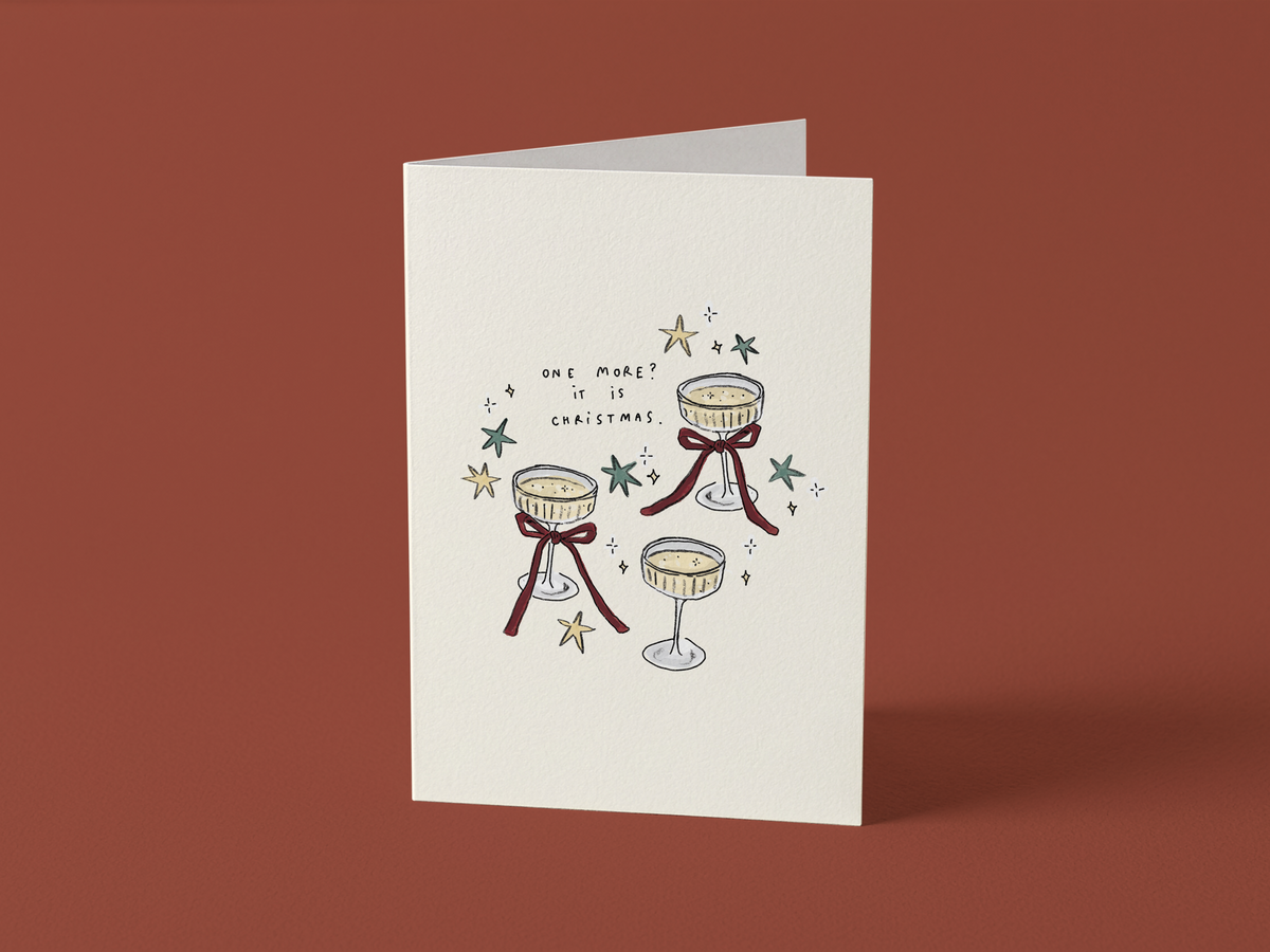 Christmas Card: One More, It Is Christmas