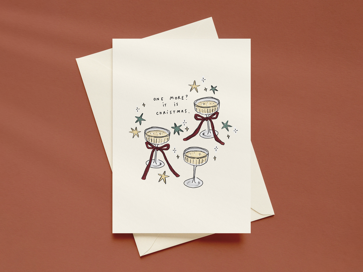 Christmas Card: One More, It Is Christmas