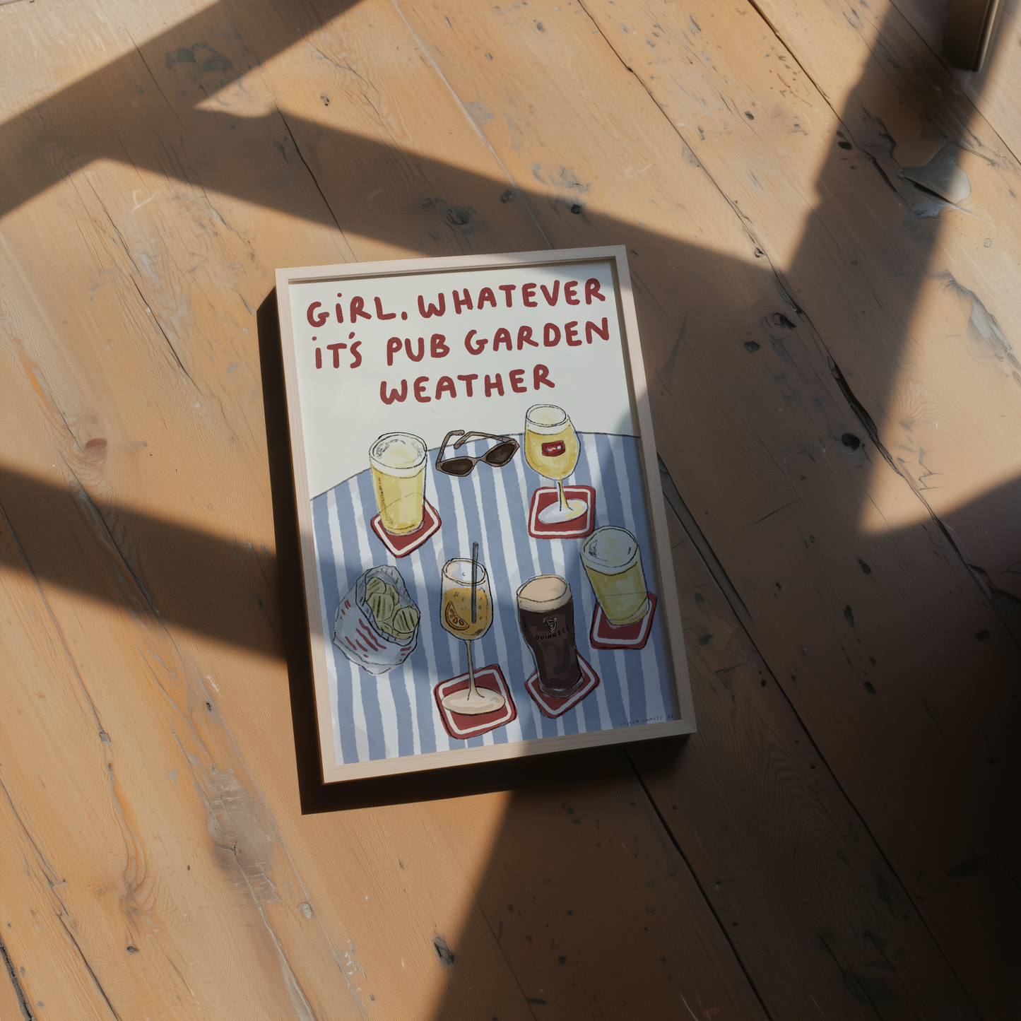 Girl, Whatever.. It's Pub Garden Weather