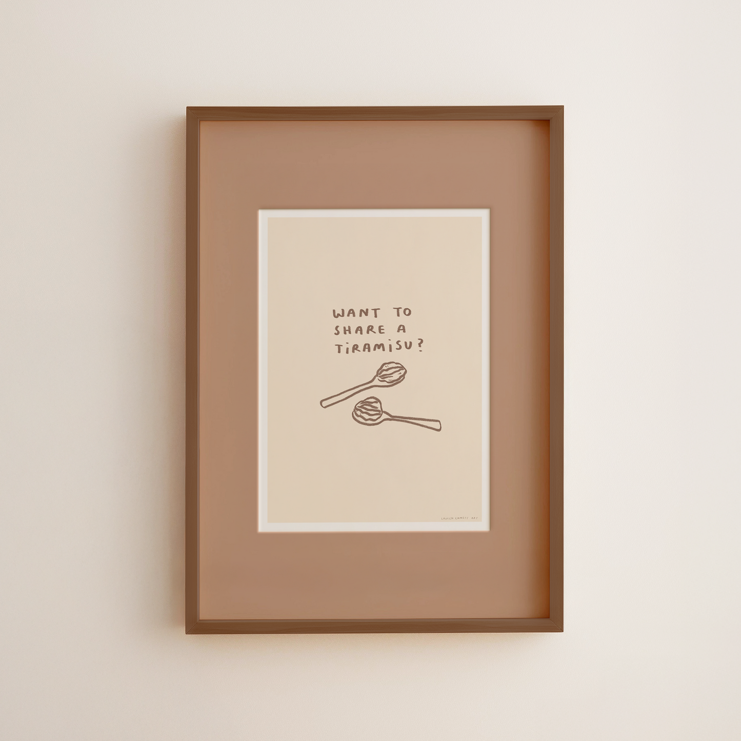 Want To Share A Tiramisu?