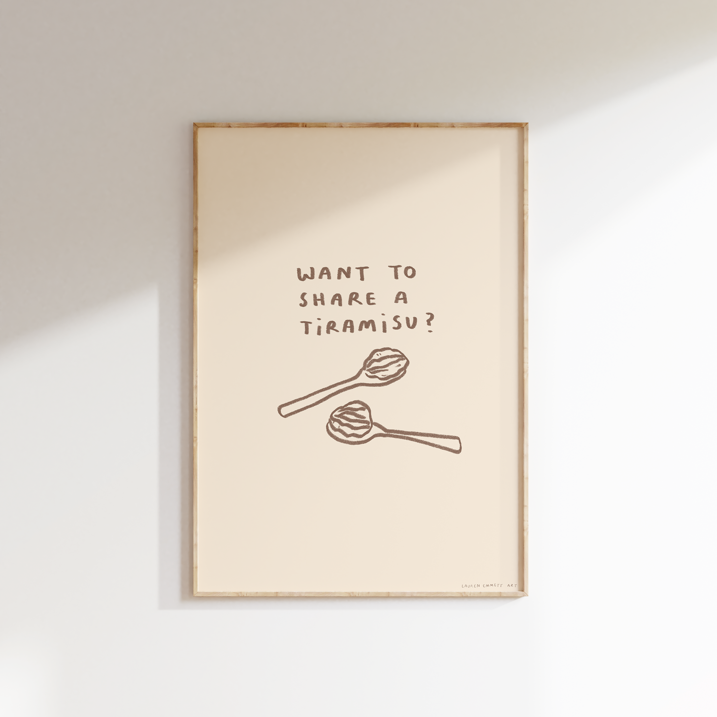 Want To Share A Tiramisu?