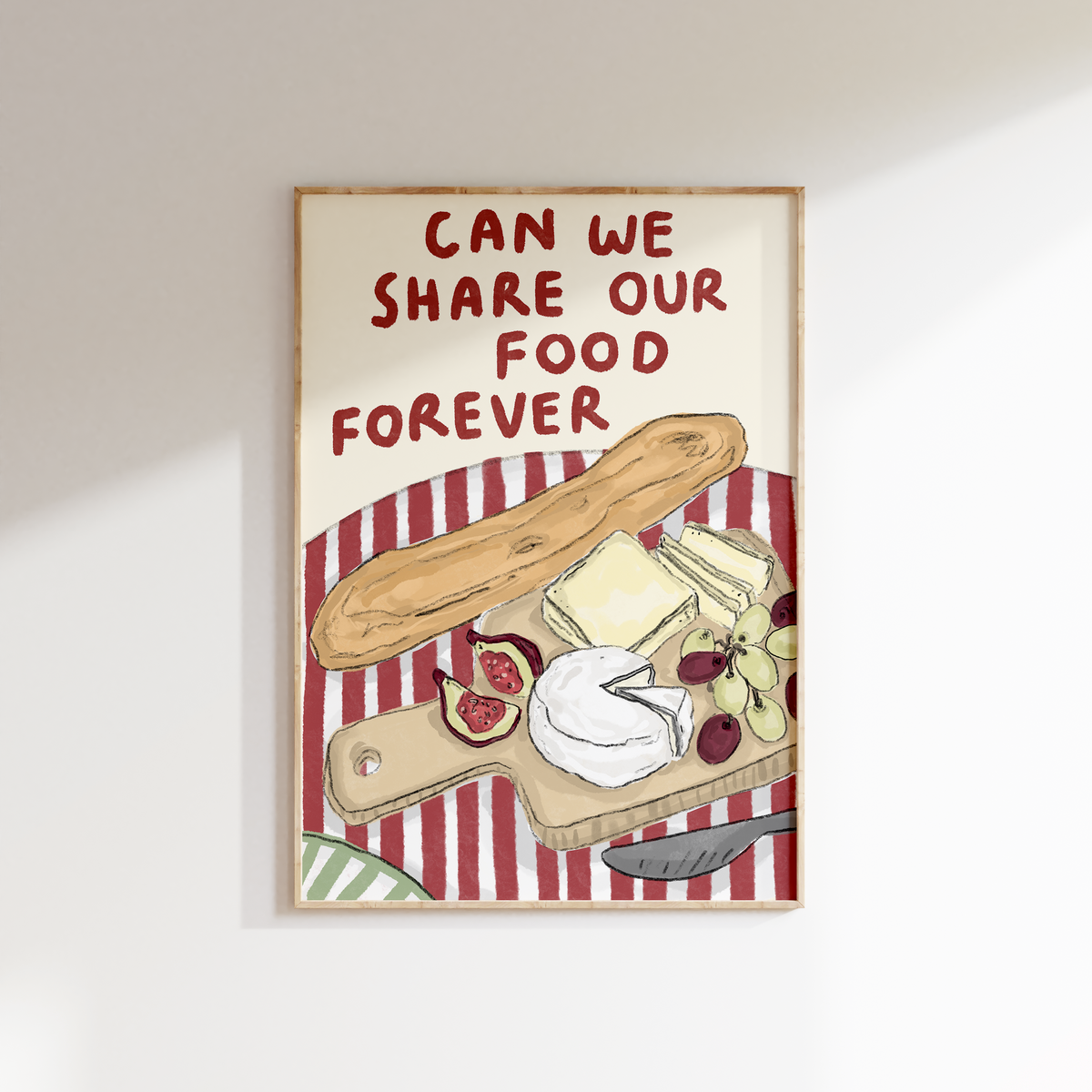 Can We Share Our Food Forever