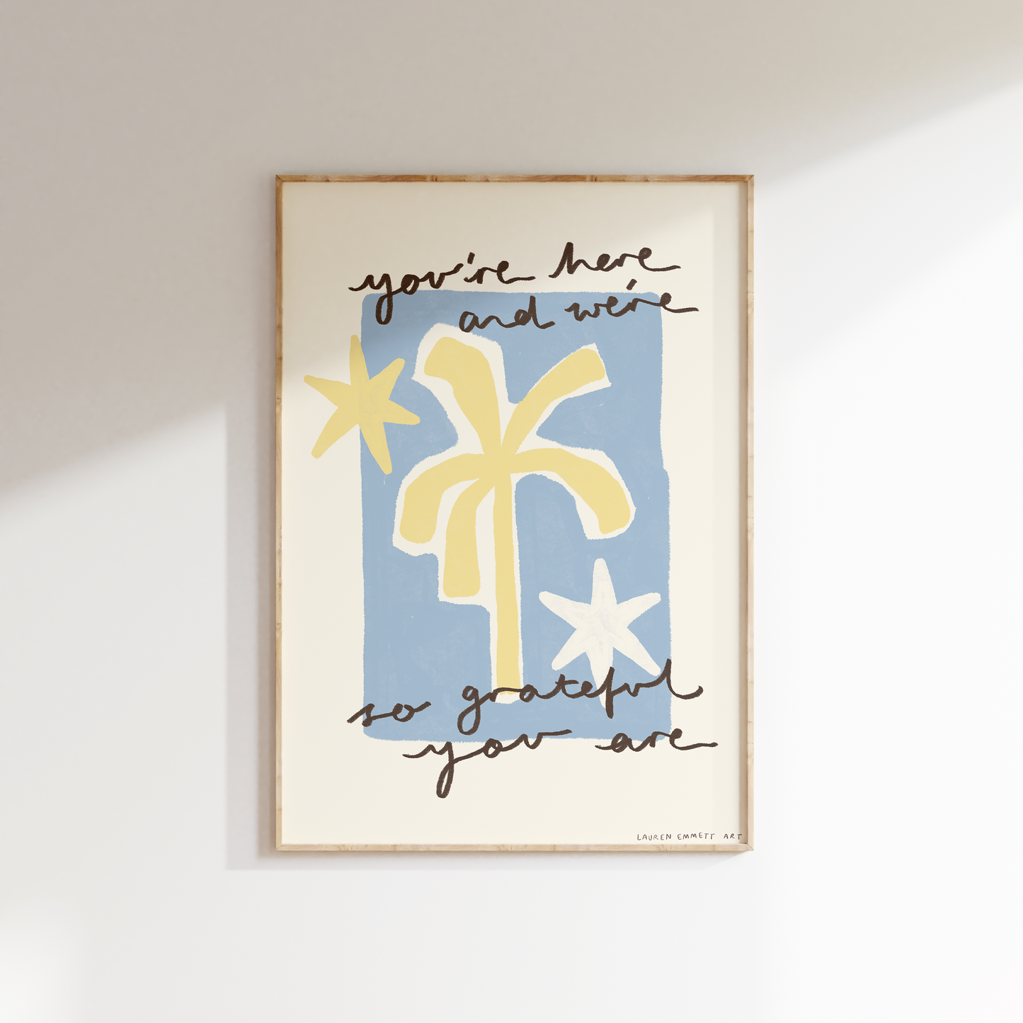 You're Here, And We're So Grateful You Are