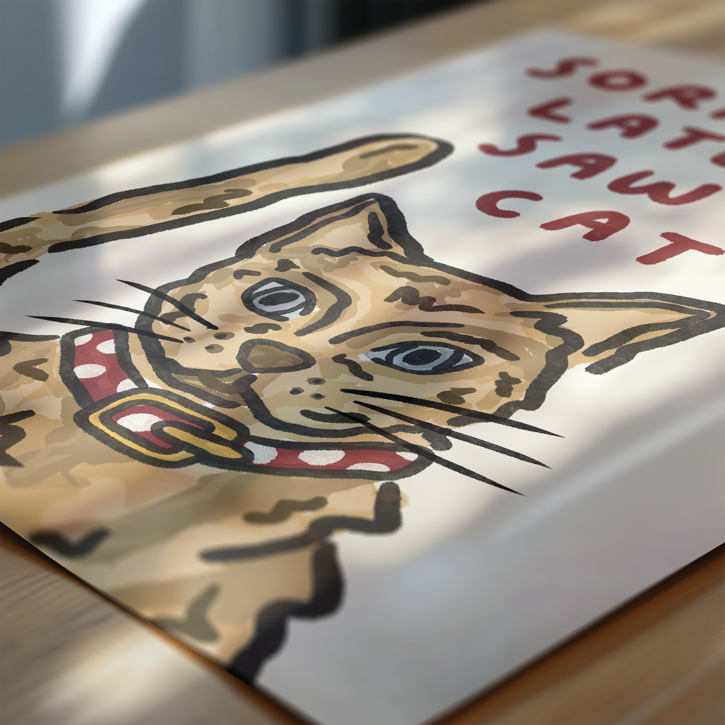 Sorry I'm Late - I Saw A Cat