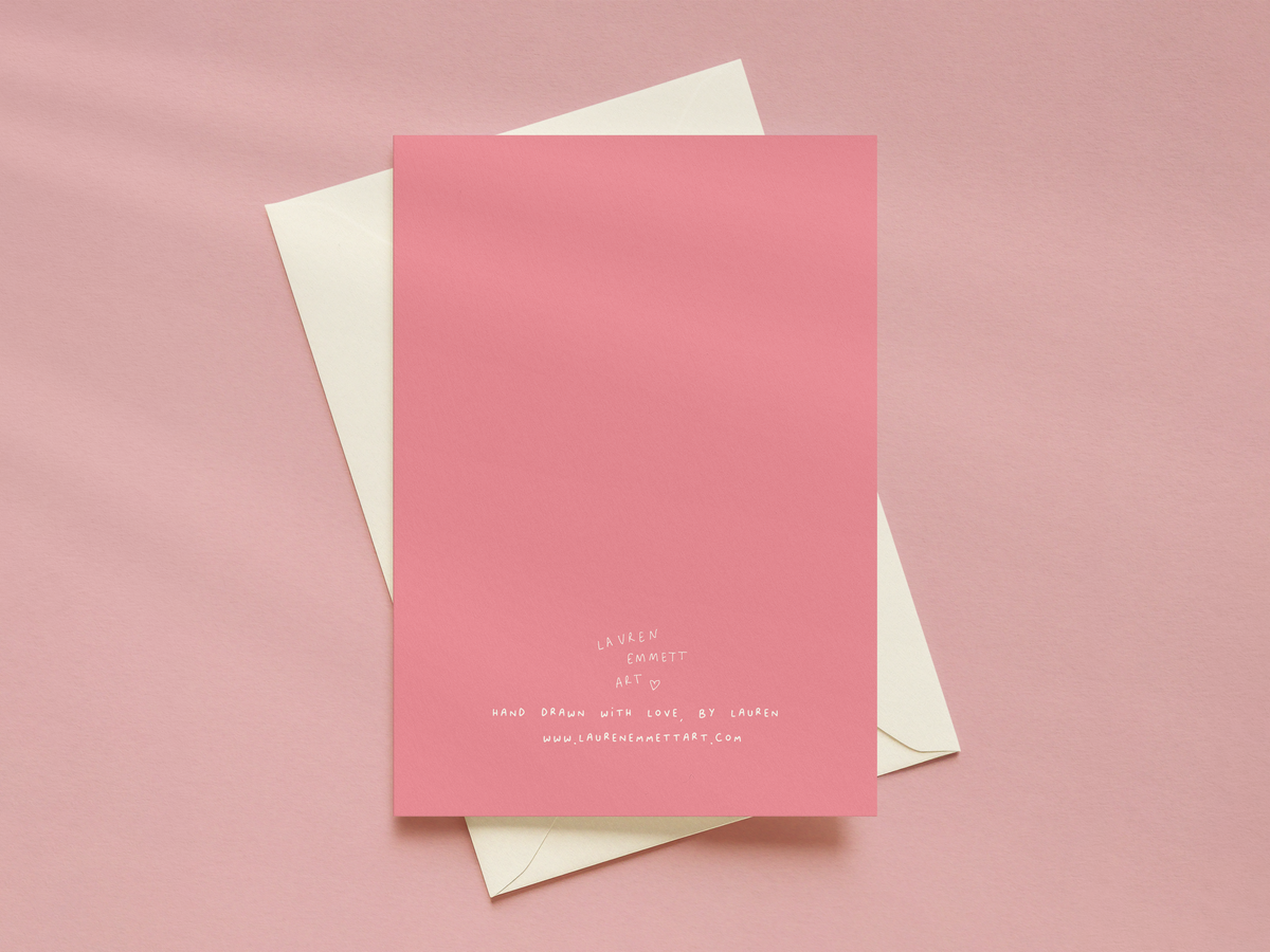 Disco Strawberry Card