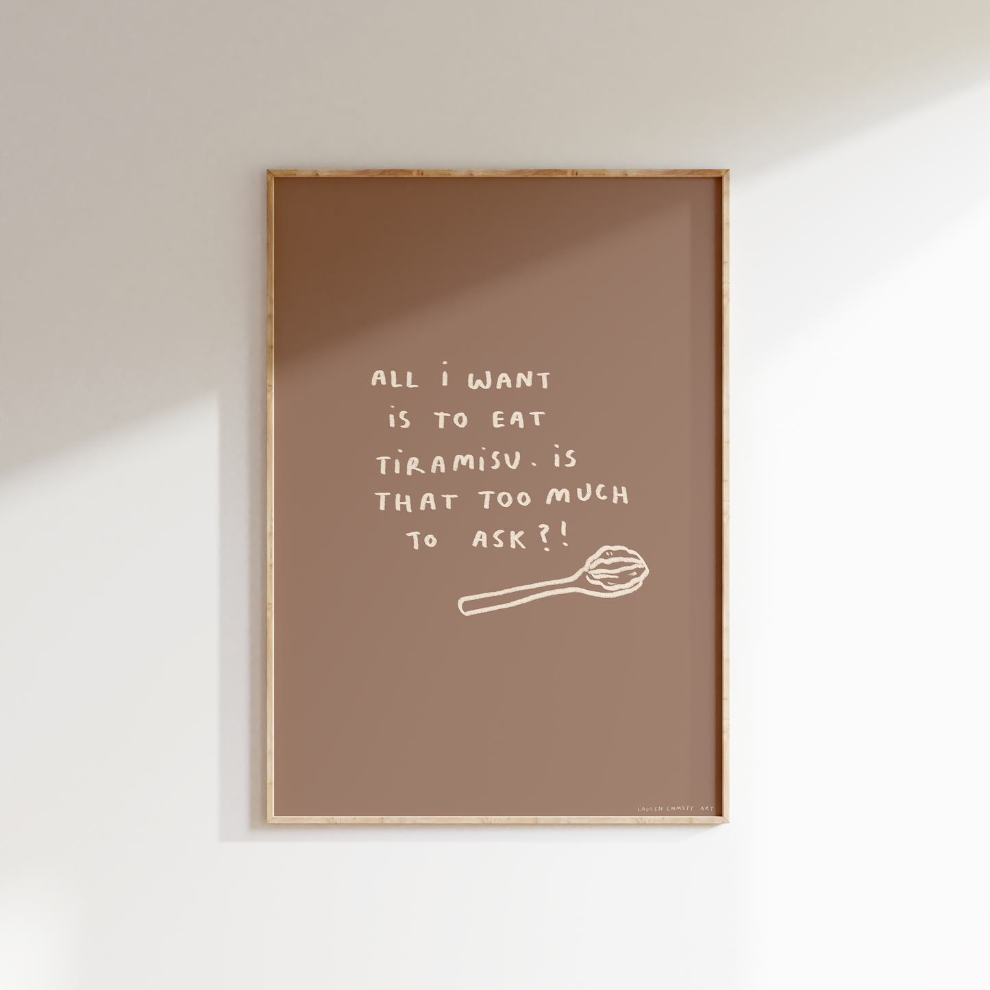 All I Want Is To Eat Tiramisu