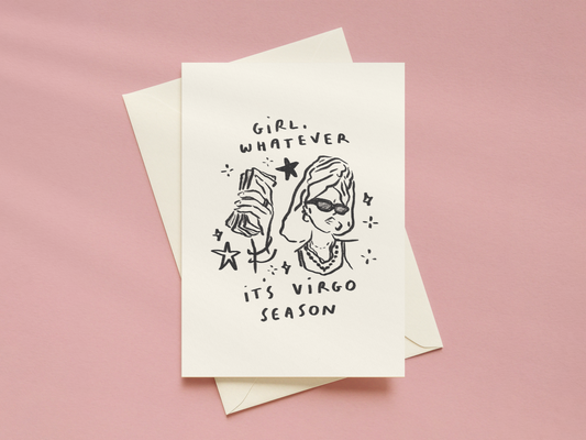 Virgo Season Card