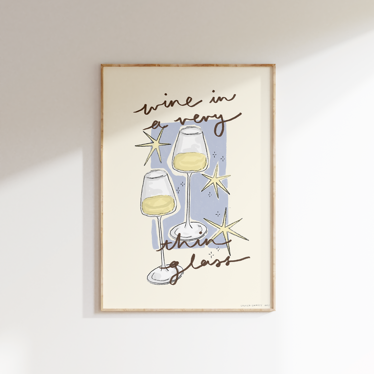 Wine In A Very Thin Glass
