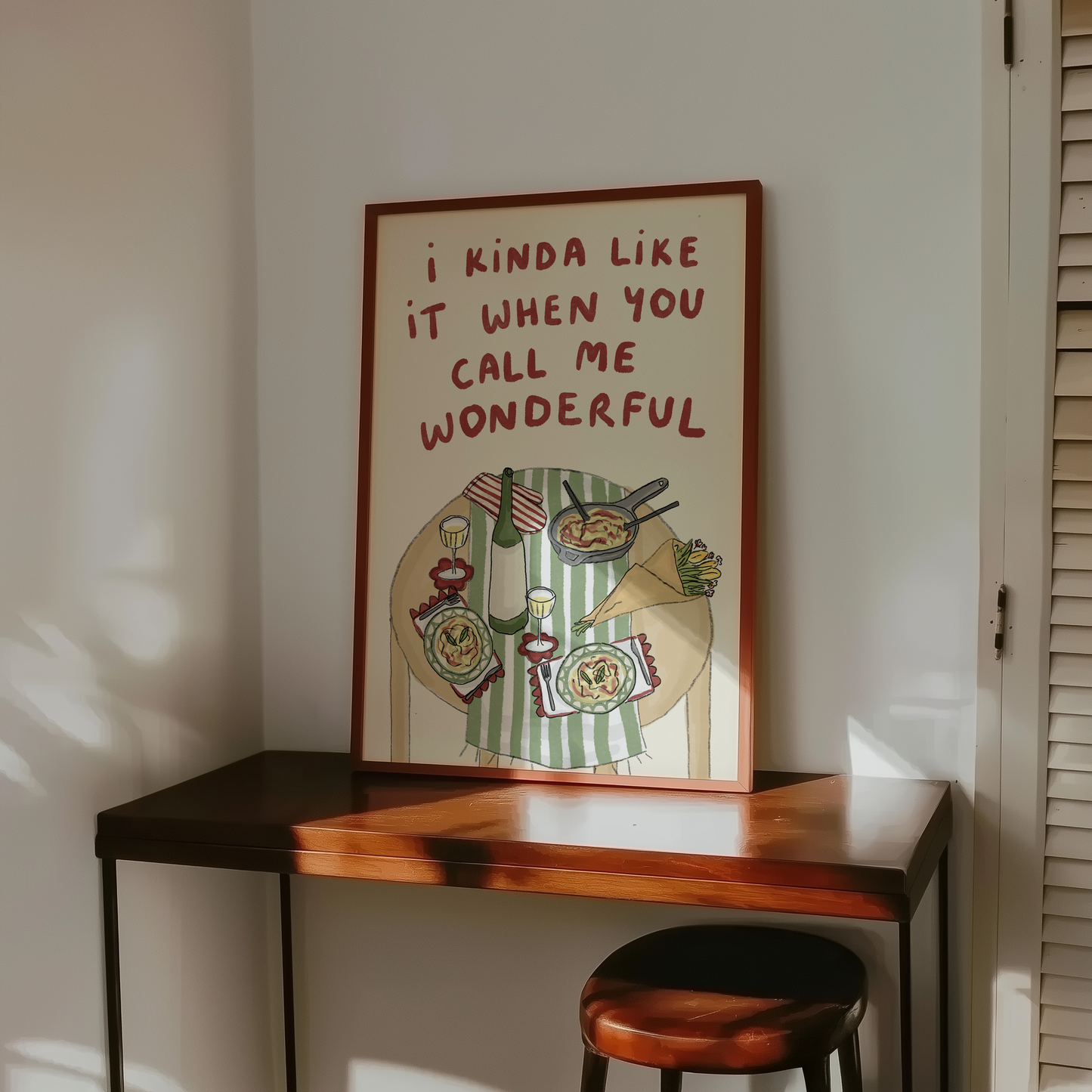 I Kinda Like It When You Call Me Wonderful