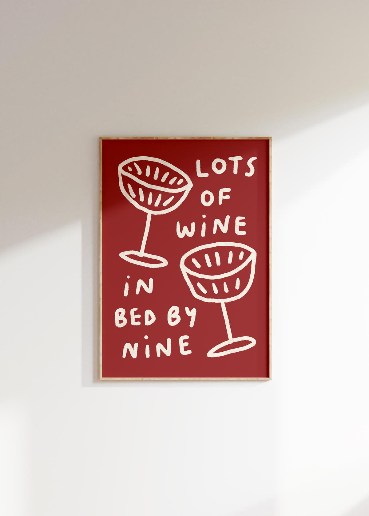 Lots Of Wine In Bed By 9